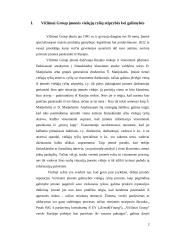 Vičiūnai Group vykdoma viešųjų ryšių politika (SWOT analizė) 2 puslapis