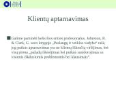 Vartotojų aptarnavimo politika 5 puslapis