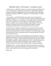 Spektaklio ,,Tėčio pasaka“ recenzija