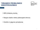 Prekių pristatymo dronais ataskaita 4 puslapis
