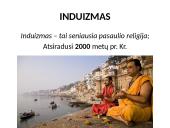 Induizmas (skaidrės) 2 puslapis