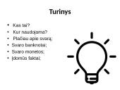 Svaras (skaidrės) 2 puslapis