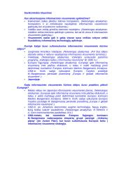 Informacinės visuomenės kūrimas ir plėtra 4 puslapis