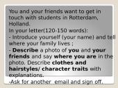 Writing an informal letter 12 puslapis