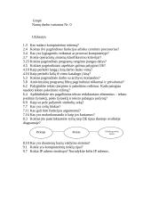 Informatikos klausimai su atsakymais 1 puslapis