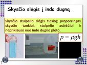 Skysčio stulpelio slėgis  7 puslapis