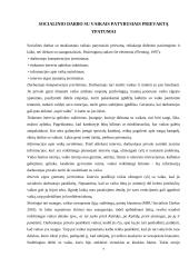 Socialinio darbo ypatumai su vaikais patyrusiais prievartą 6 puslapis