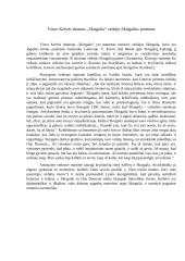 Vinco Krėvės dramos ,,Skirgaila“ veikėjo Skirgailos portretas