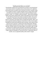 Kodėl gimtoji kalba yra vertybė? (pastraipa)