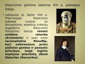 Klasicizmas (skaidrės) 3 puslapis