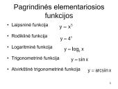 Funkcijos (matematinė analizė) 5 puslapis