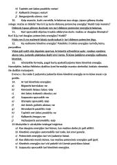Mechaninės energijos kontrolinis 2 puslapis