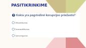 Korupcijos reiškinys: esmė, priežastys, požymiai  8 puslapis