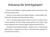 Antuanas De Sent-Egziuperi ,,Mažasis Princas’’ 2 puslapis