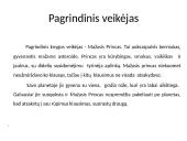 Antuanas De Sent-Egziuperi ,,Mažasis Princas’’ 5 puslapis