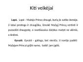 Antuanas De Sent-Egziuperi ,,Mažasis Princas’’ 8 puslapis