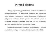 Antuanas De Sent-Egziuperi ,,Mažasis Princas’’ 9 puslapis