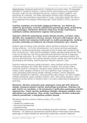 Naujos paslaugos įvedimas į rinką, rinkodaros planas. 10 puslapis