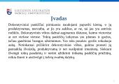 Dekoratyvinių vištų auginimas, jų panaudojimo galimybės žmonių reabilitacijai ir rekreacijai  2 puslapis