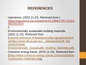 Environment friendly building material 16 puslapis