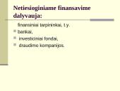 Traptautinių finansų rinkų reikšmė 12 puslapis