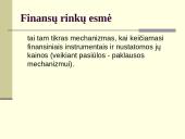 Traptautinių finansų rinkų reikšmė 13 puslapis