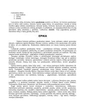 Lietuvių literatūros terminai, sąvokos ir žanrai 2 puslapis