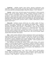 Lietuvių literatūros terminai, sąvokos ir žanrai 3 puslapis