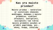 Maisto priedai (skaidrės) 2 puslapis
