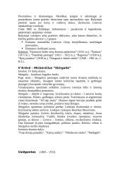 Literatūros konspektas pagal laikmečius 15 puslapis