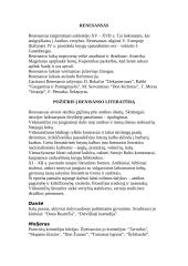 Literatūros konspektas pagal laikmečius 3 puslapis