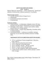 Literatūros konspektas pagal laikmečius 5 puslapis