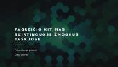 Pagreičio kitimas skirtinguose žmogaus taškuose