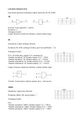 Logikos algebra. Loginiai elementai 2 puslapis