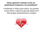 Fizinio krūvio įtaka kvėpavimo dažniui (skaidrės) 7 puslapis