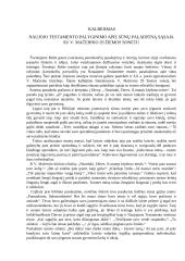 Naujojo testamento palyginimo apie sūnų palaidūną sąsaja su Mačernio 29 žiemos sonetu