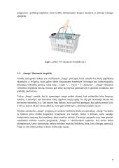 Išmanusis pirkinių krepšelis. Gaminio estetika 7 puslapis