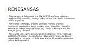 Renesansas (skaidrės) 2 puslapis