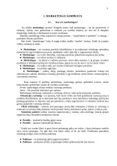 Marketingas: paskaitų konspektas 5 puslapis