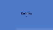Kubiliaus profesija
