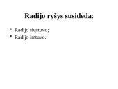 Radijo ryšio principai. Televizija 17 puslapis