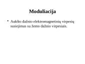 Radijo ryšio principai. Televizija 19 puslapis