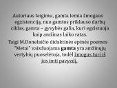 Vertybės K. Donelaičio epinėje  poemoje ,,Metai”  8 puslapis