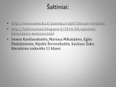 Vertybės K. Donelaičio epinėje  poemoje ,,Metai”  9 puslapis