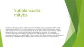 Mitybos režimas (skaidrės) 6 puslapis