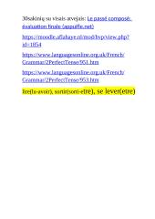 Le passe compose 5 puslapis