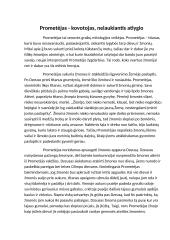 Prometėjas - kovotojas, nelaukiantis atlygio