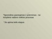 Sprendimo priėmimo metodai 11 puslapis