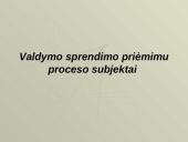 Sprendimo priėmimo metodai 17 puslapis