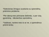 Sprendimo priėmimo metodai 5 puslapis